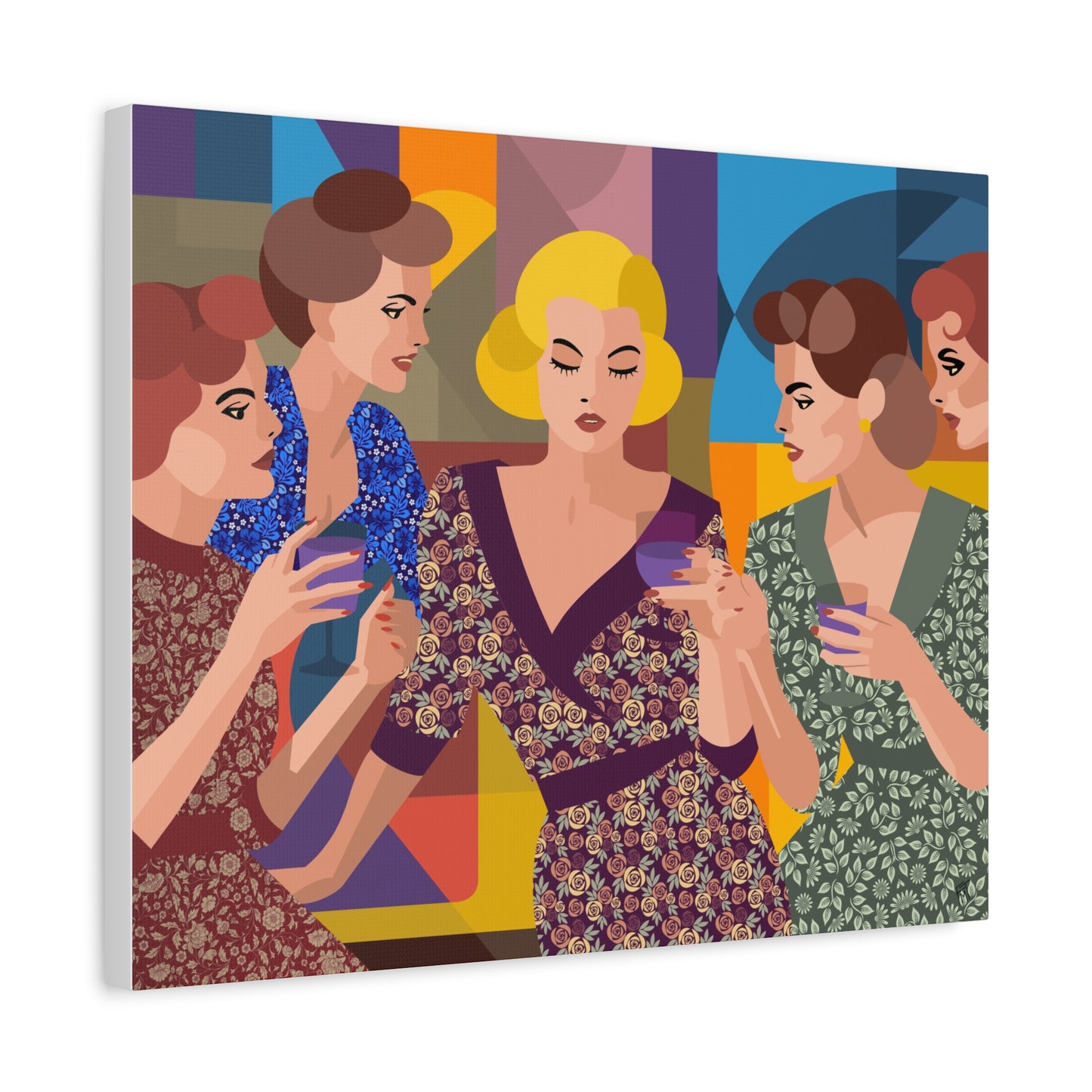 Hen Party - Canvas Print