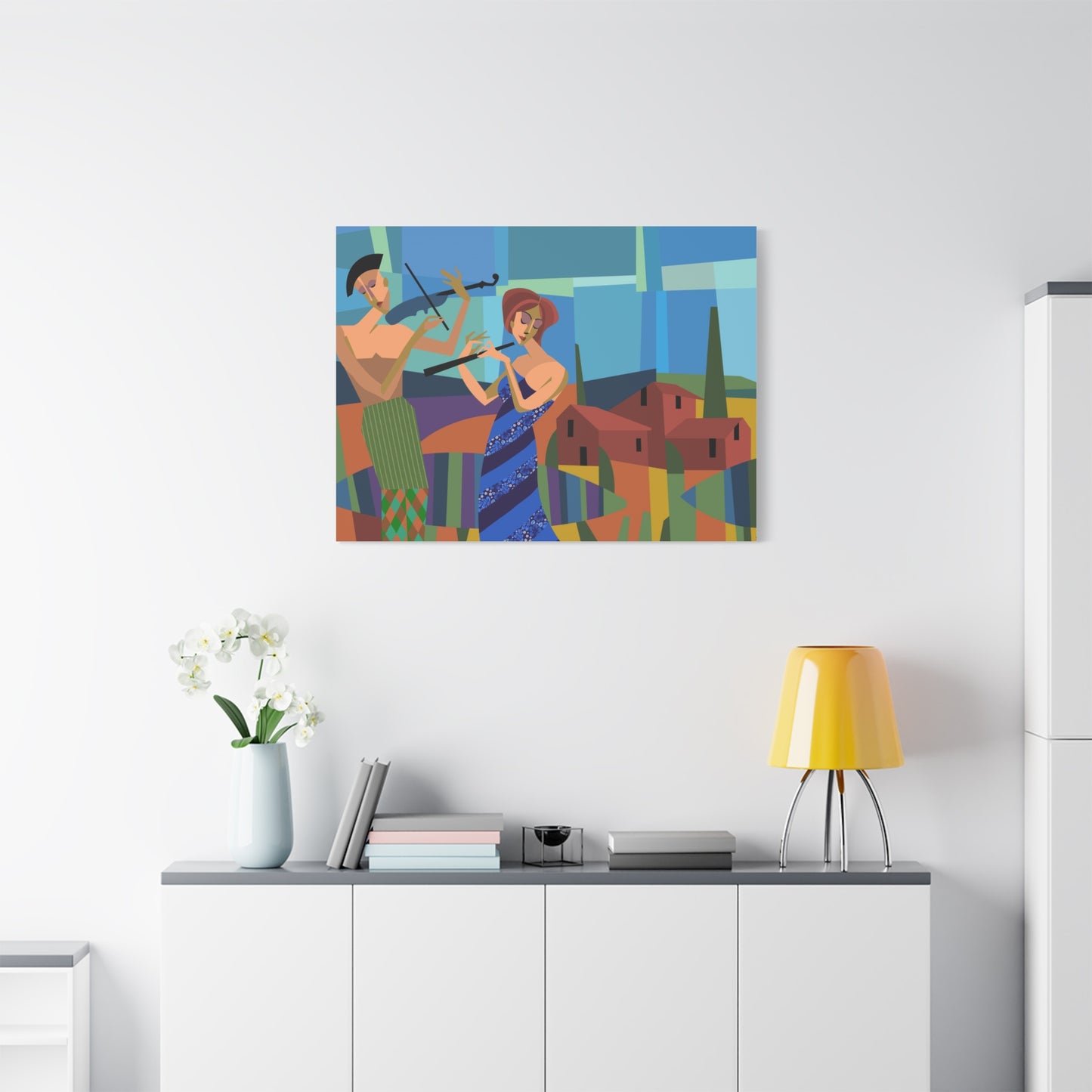 Jojo and Loretta - Canvas Print