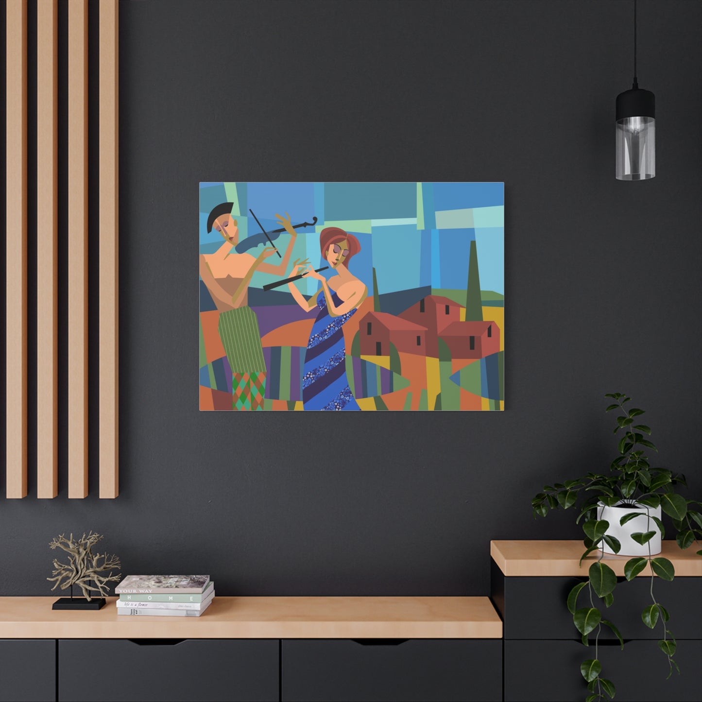 Jojo and Loretta - Canvas Print