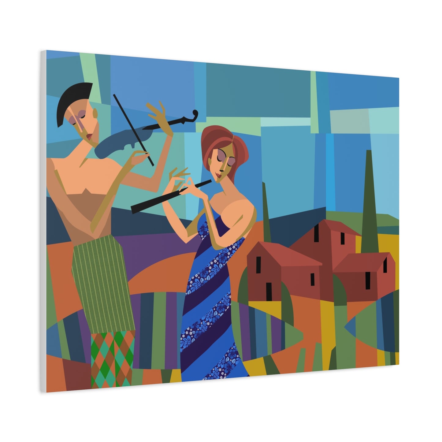 Jojo and Loretta - Canvas Print