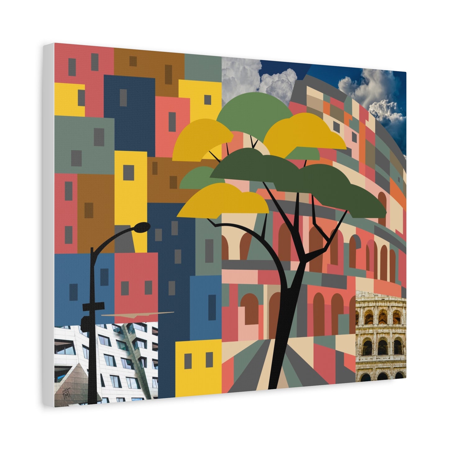 vetus et novum - Canvas Print