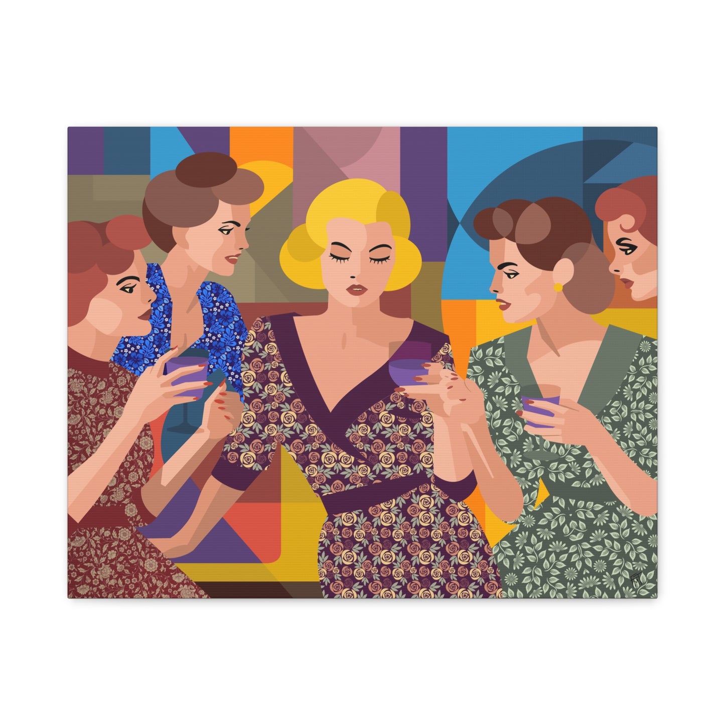 Hen Party - Canvas Print