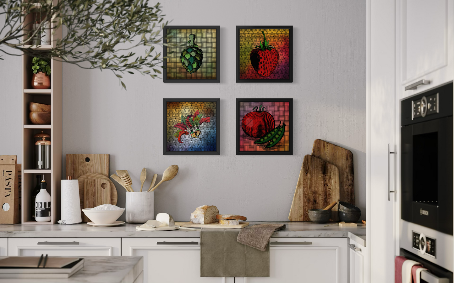 Choke - Canvas Print