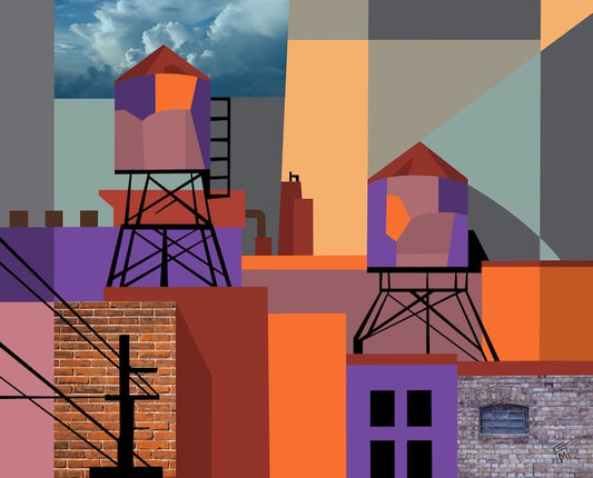 Industrial Output - Original Painting SOLD