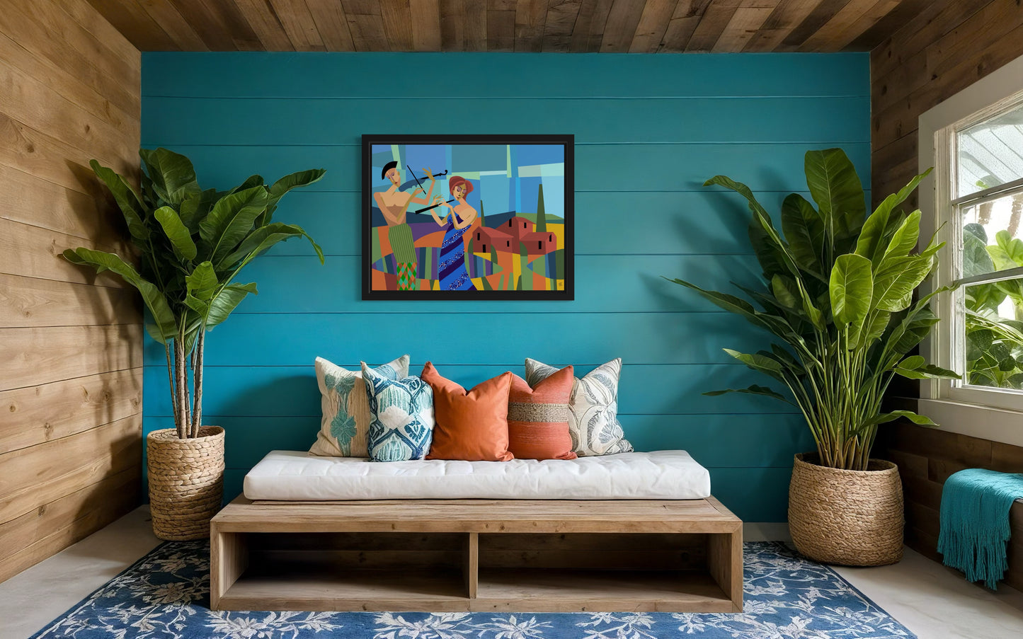 Jojo and Loretta - Canvas Print