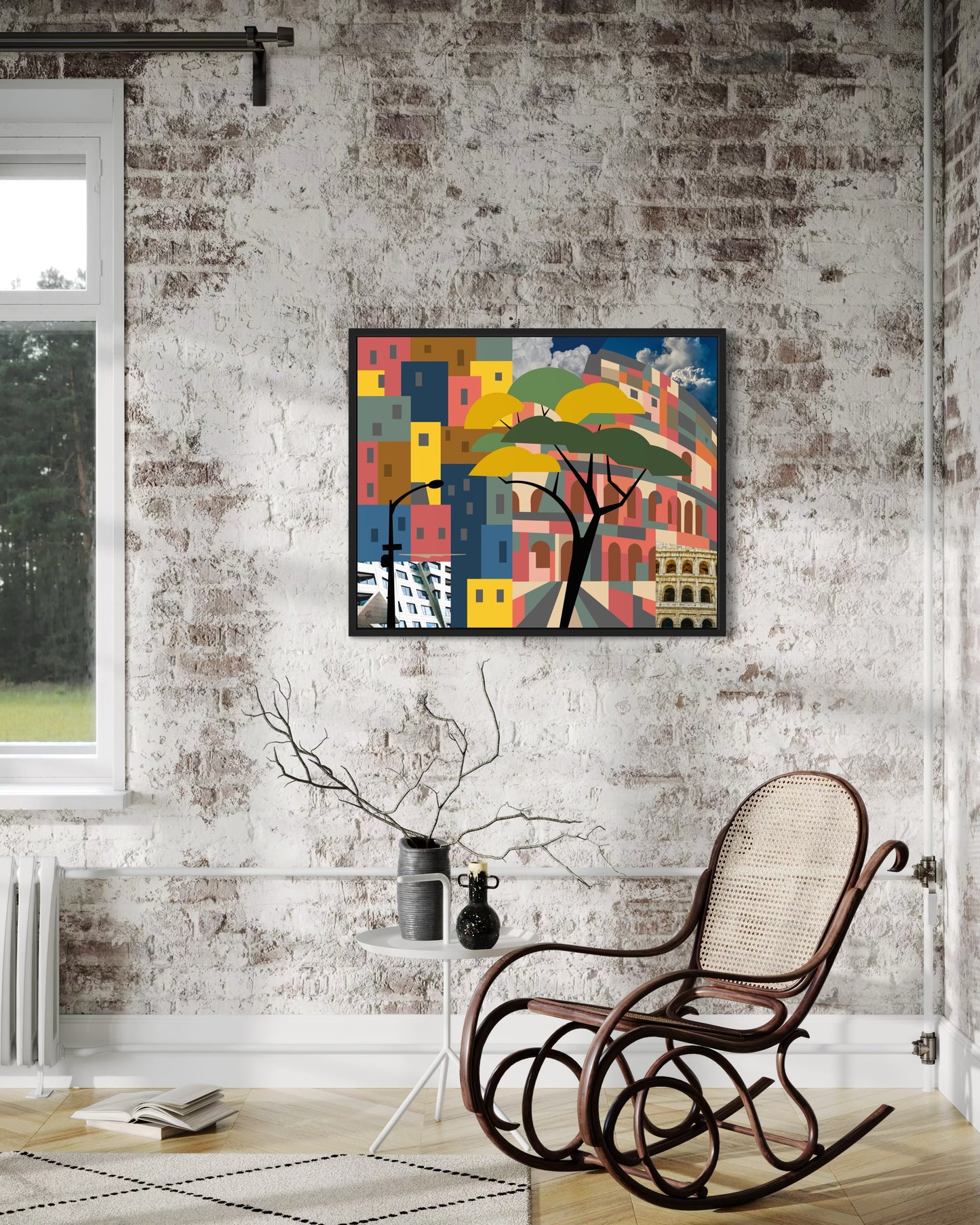 vetus et novum - Canvas Print