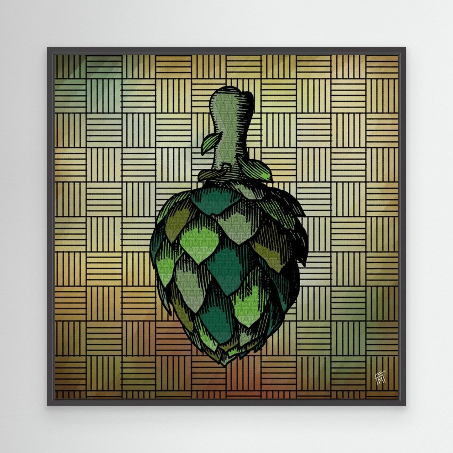 Choke - Canvas Print