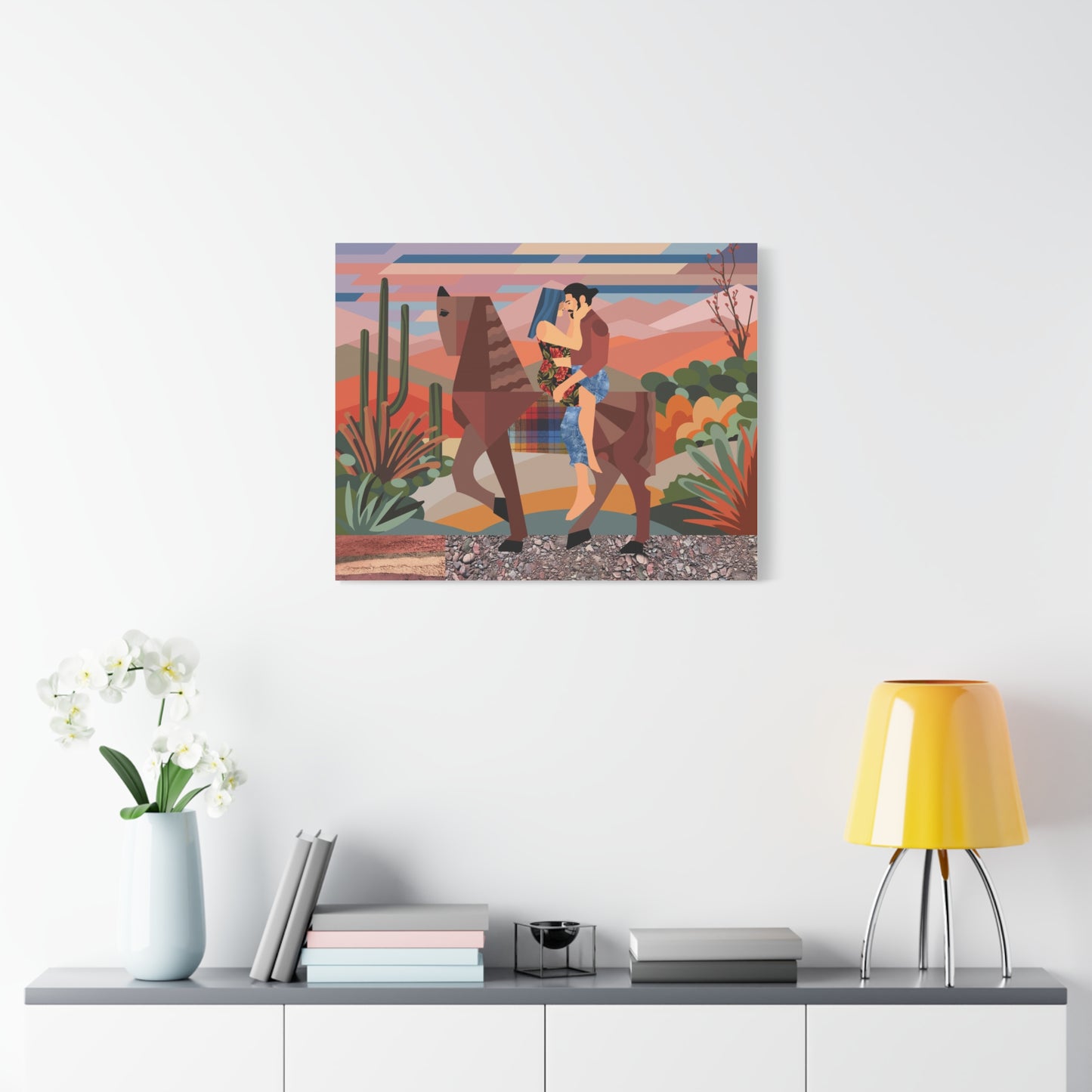 Love in the High Desert - Canvas Print