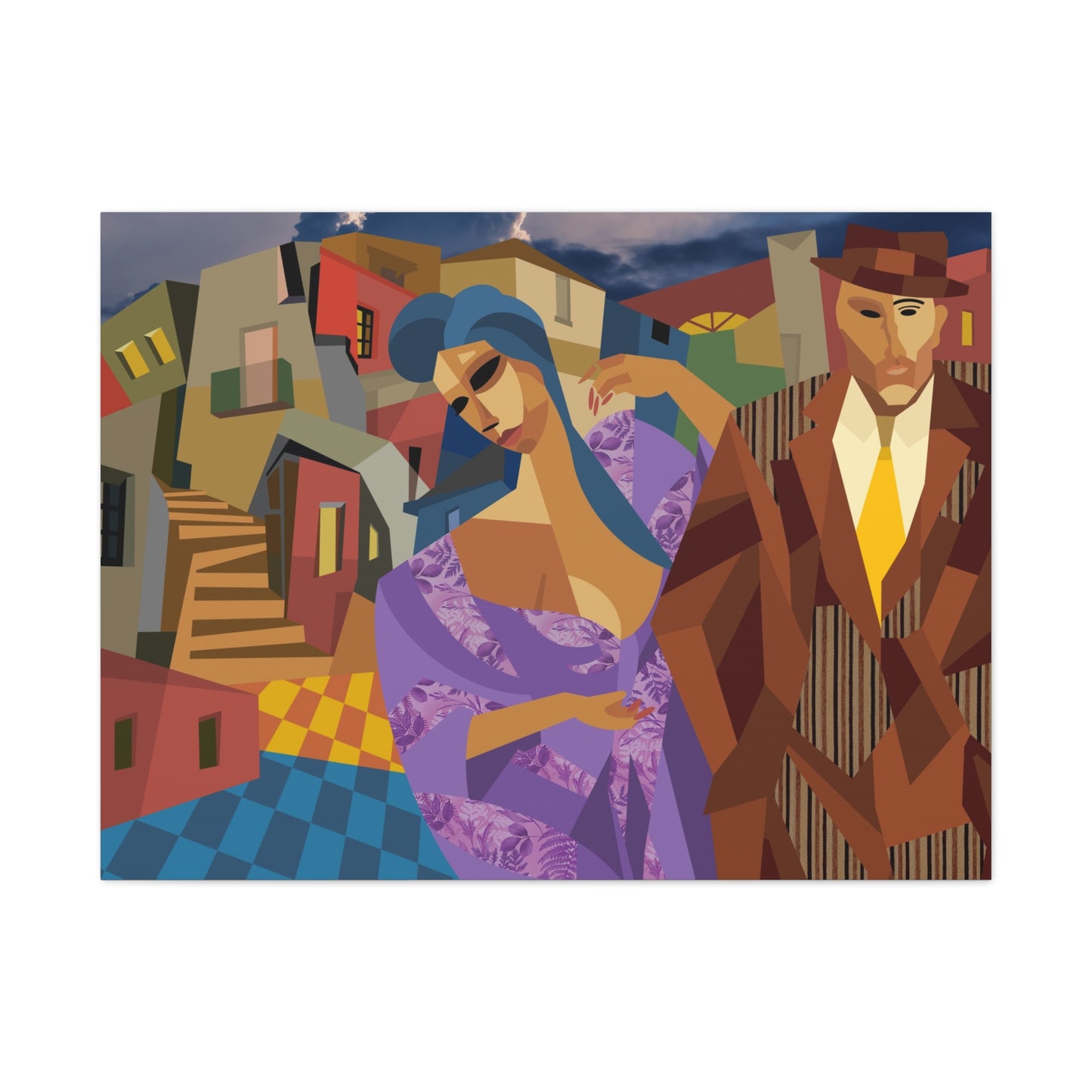 Desmond and Molly - Canvas Print