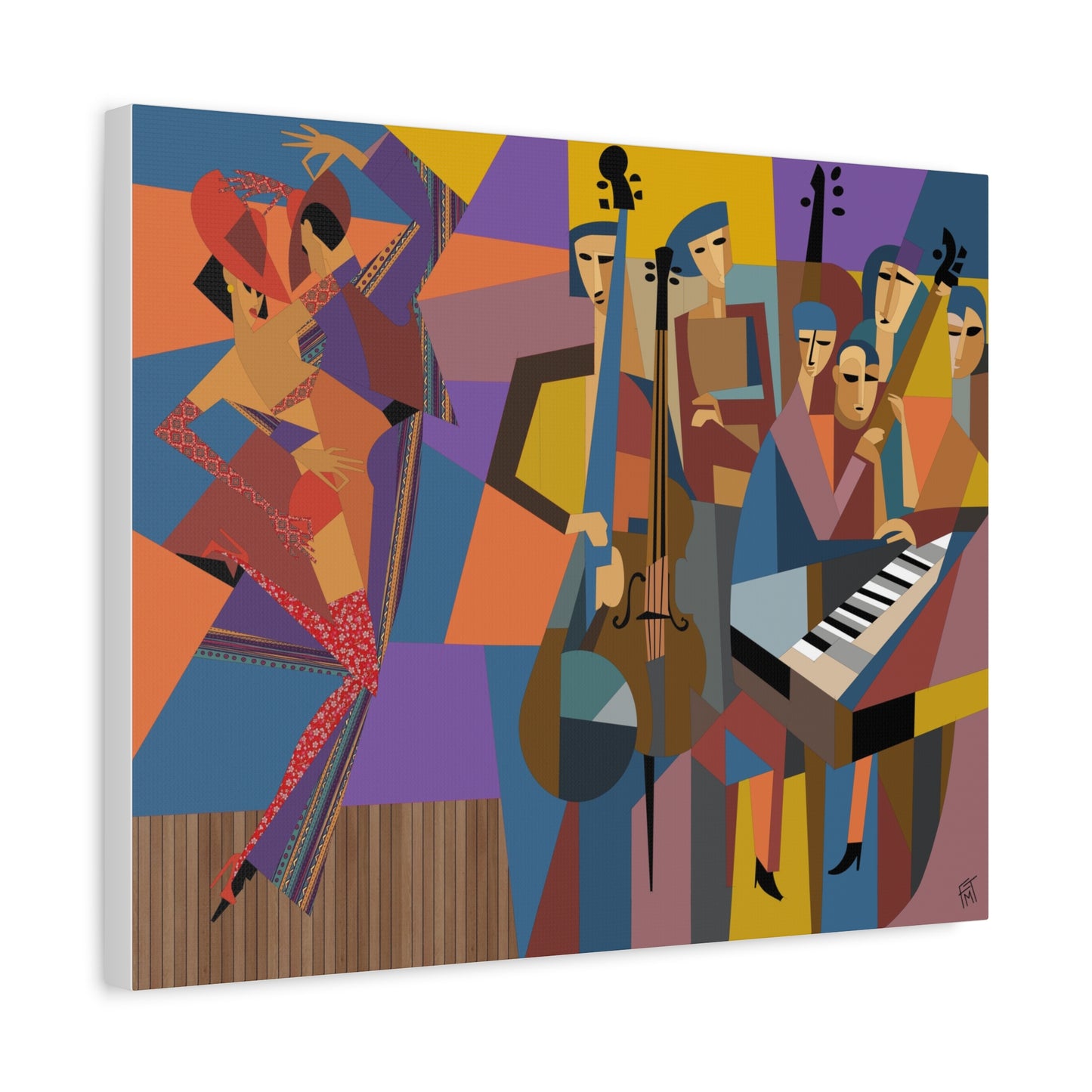 Dance Card - Canvas Print