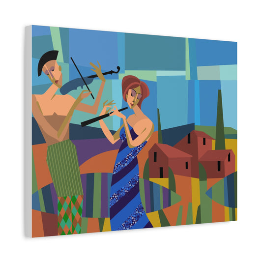 Jojo and Loretta - Canvas Print
