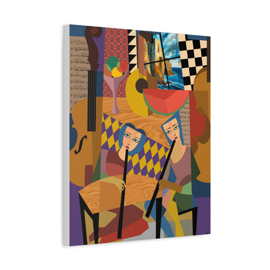 Carol and Anna - Canvas Print