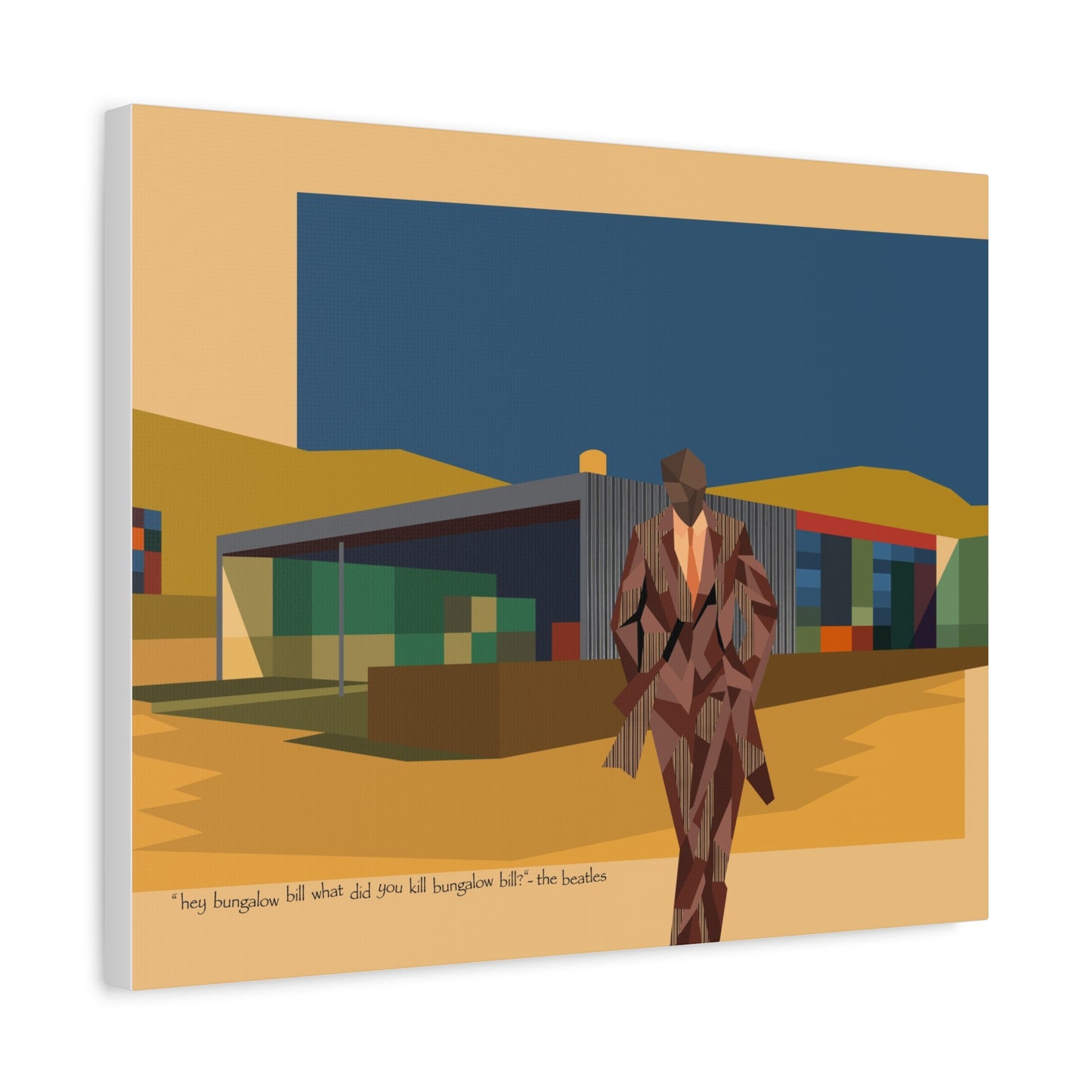 Bungalow Bill - Canvas Print