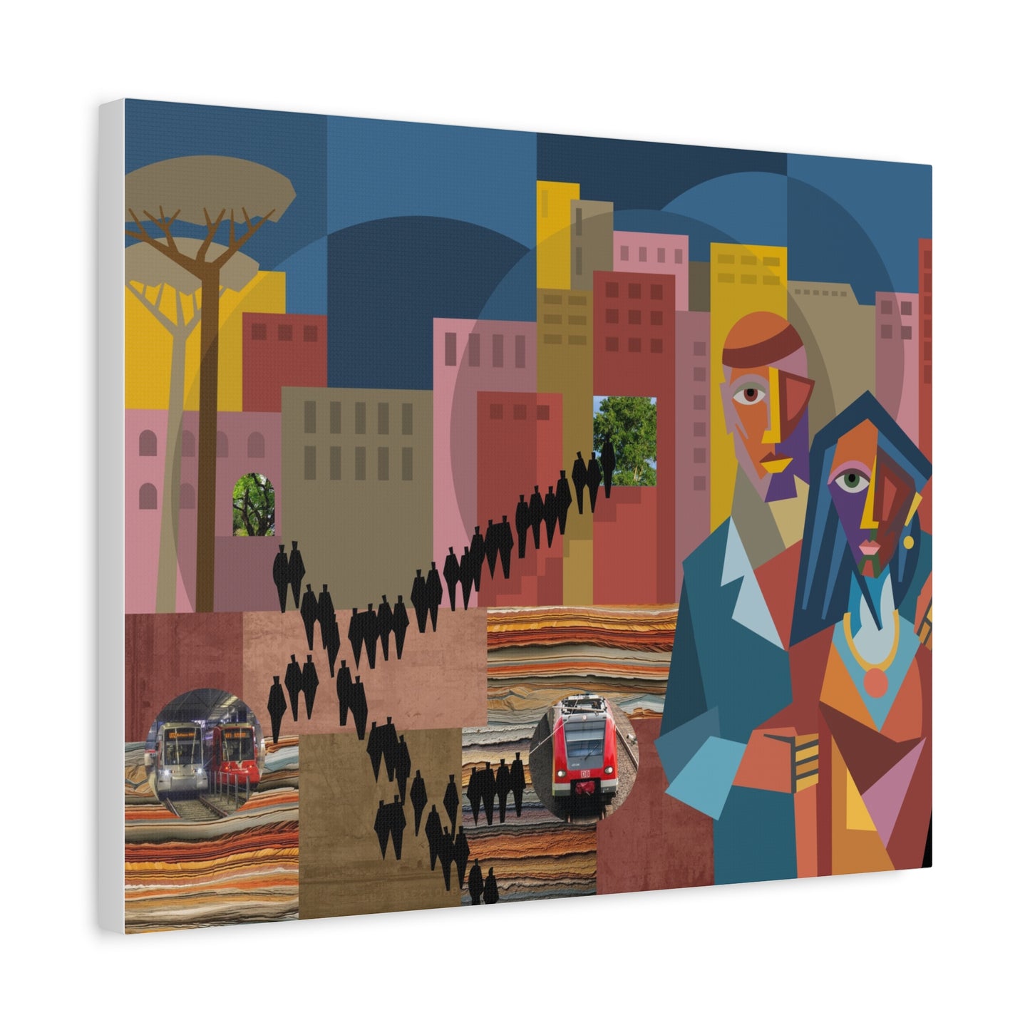 Gideon and Prudence - Canvas Print