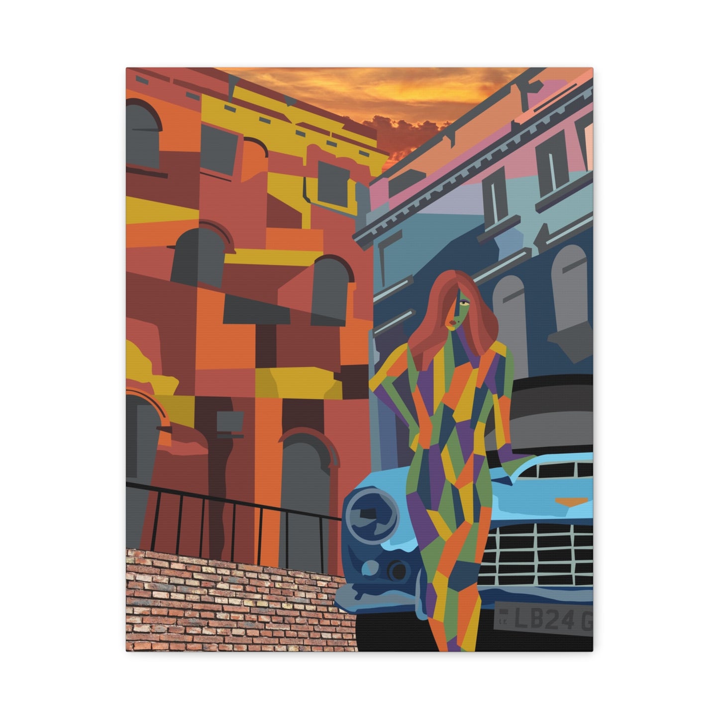 Drive My Car - Canvas Print