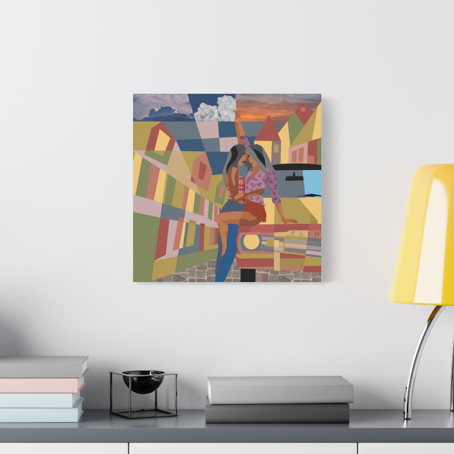 Dos Chicas - Canvas Print