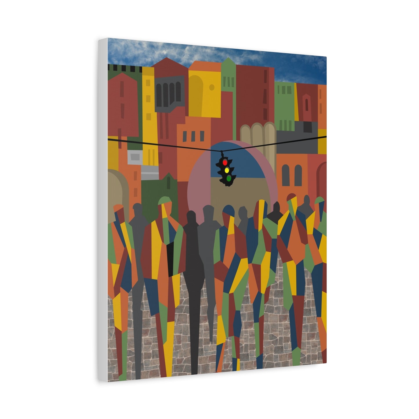 A Day in the Life - Canvas Print