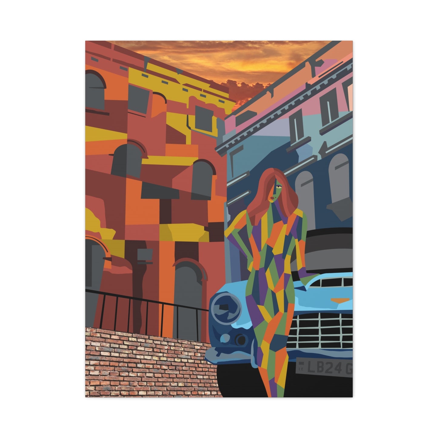 Drive My Car - Canvas Print