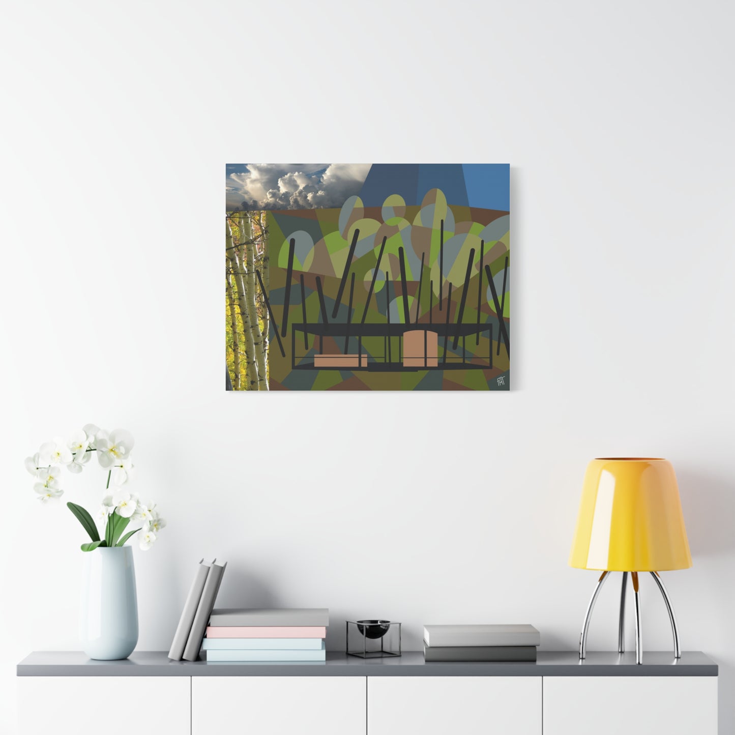 Glass Houses - Canvas Print