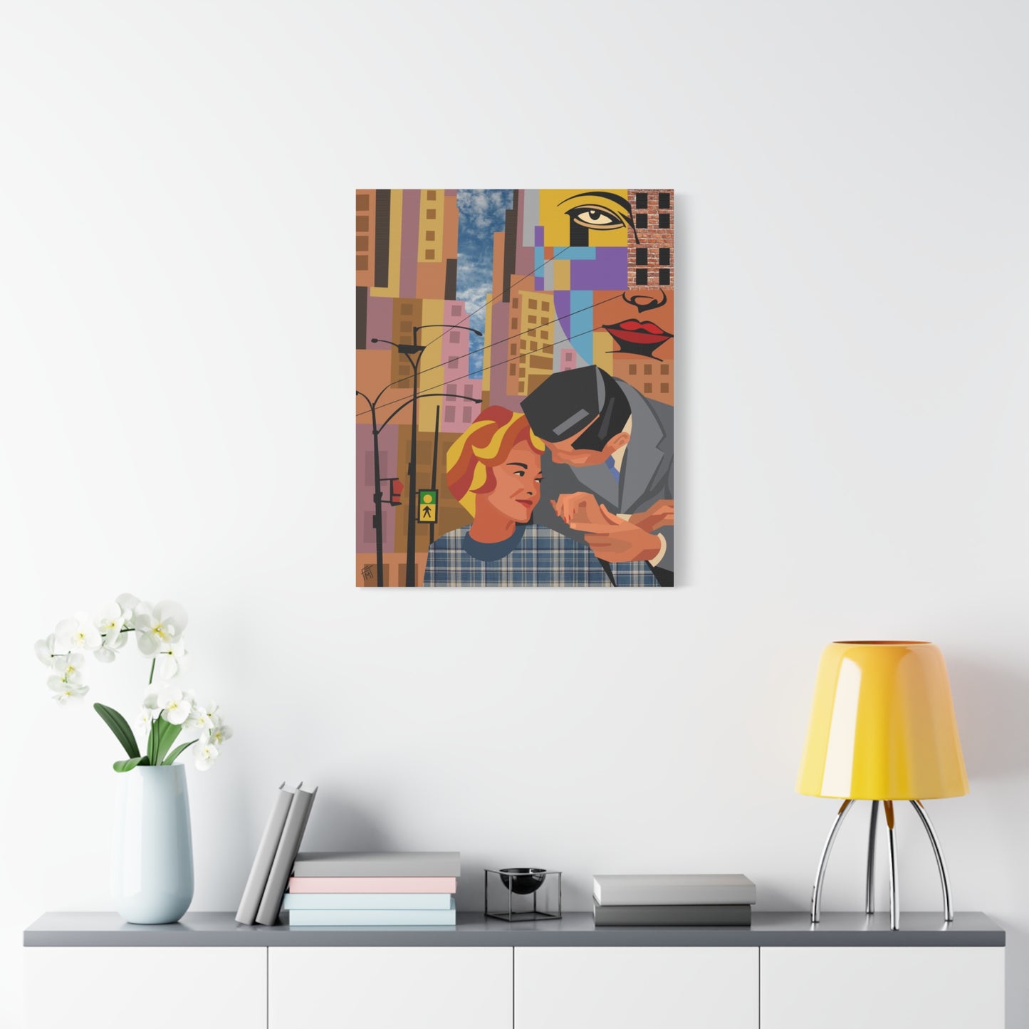 Modern Romance - Canvas Print