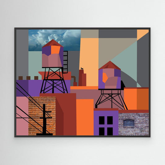 Industrial Output - Canvas Print