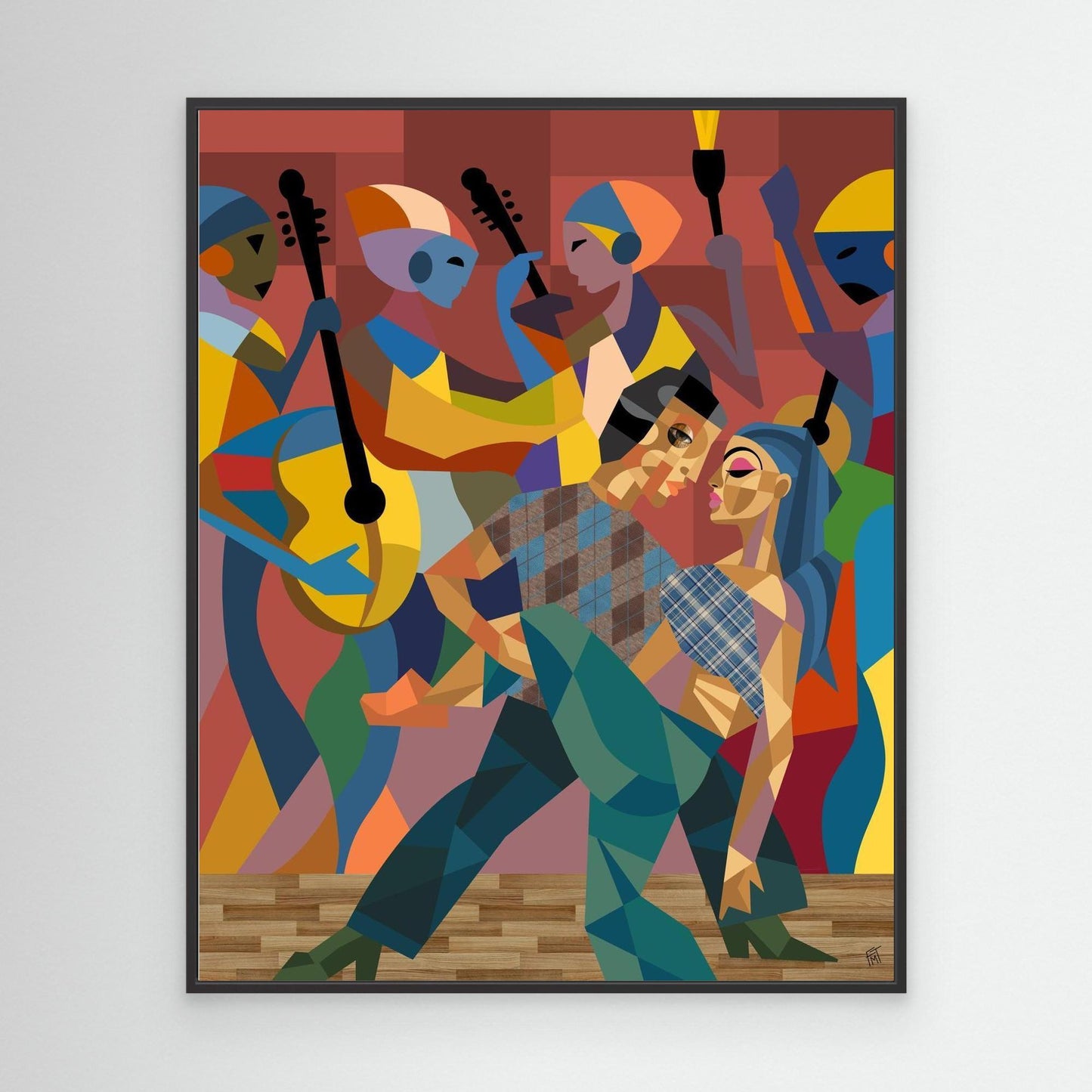 Breal A Leg - Canvas Print