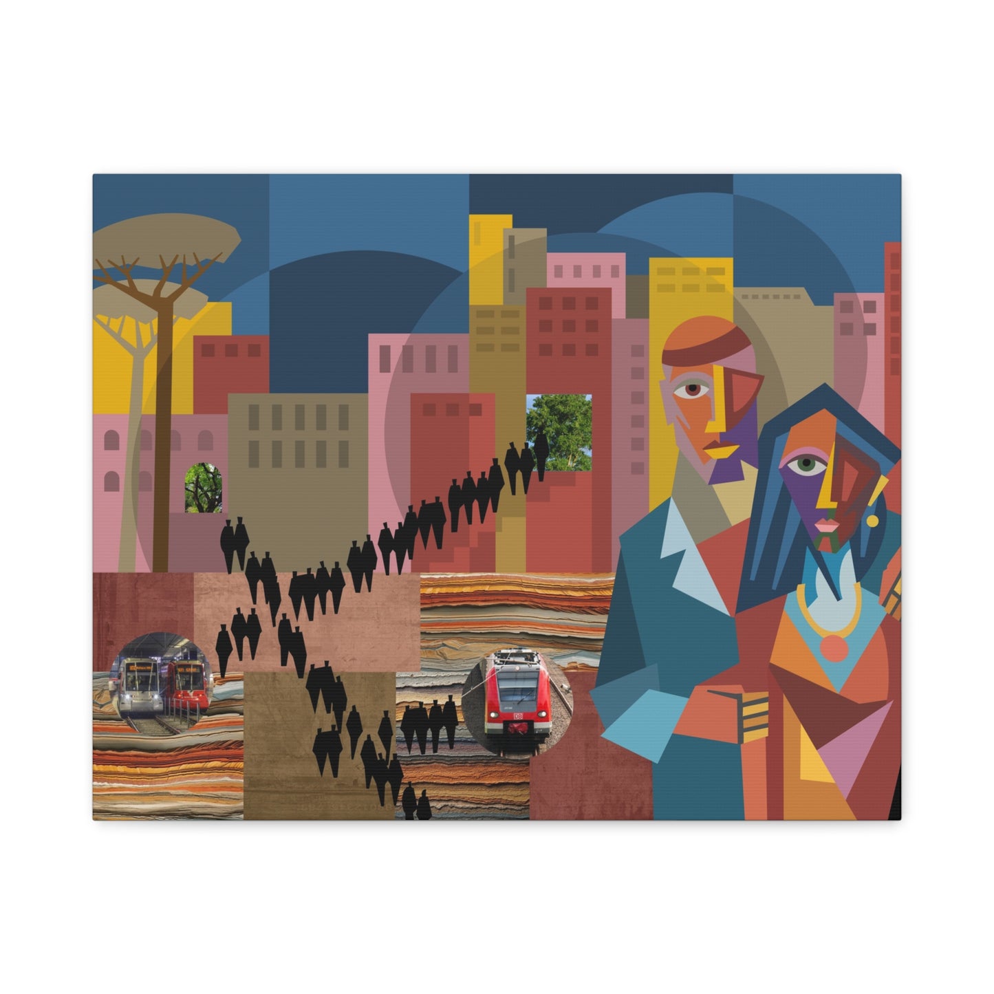 Gideon and Prudence - Canvas Print