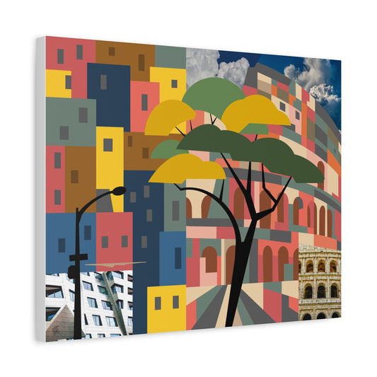 vetus et novum - Canvas Print