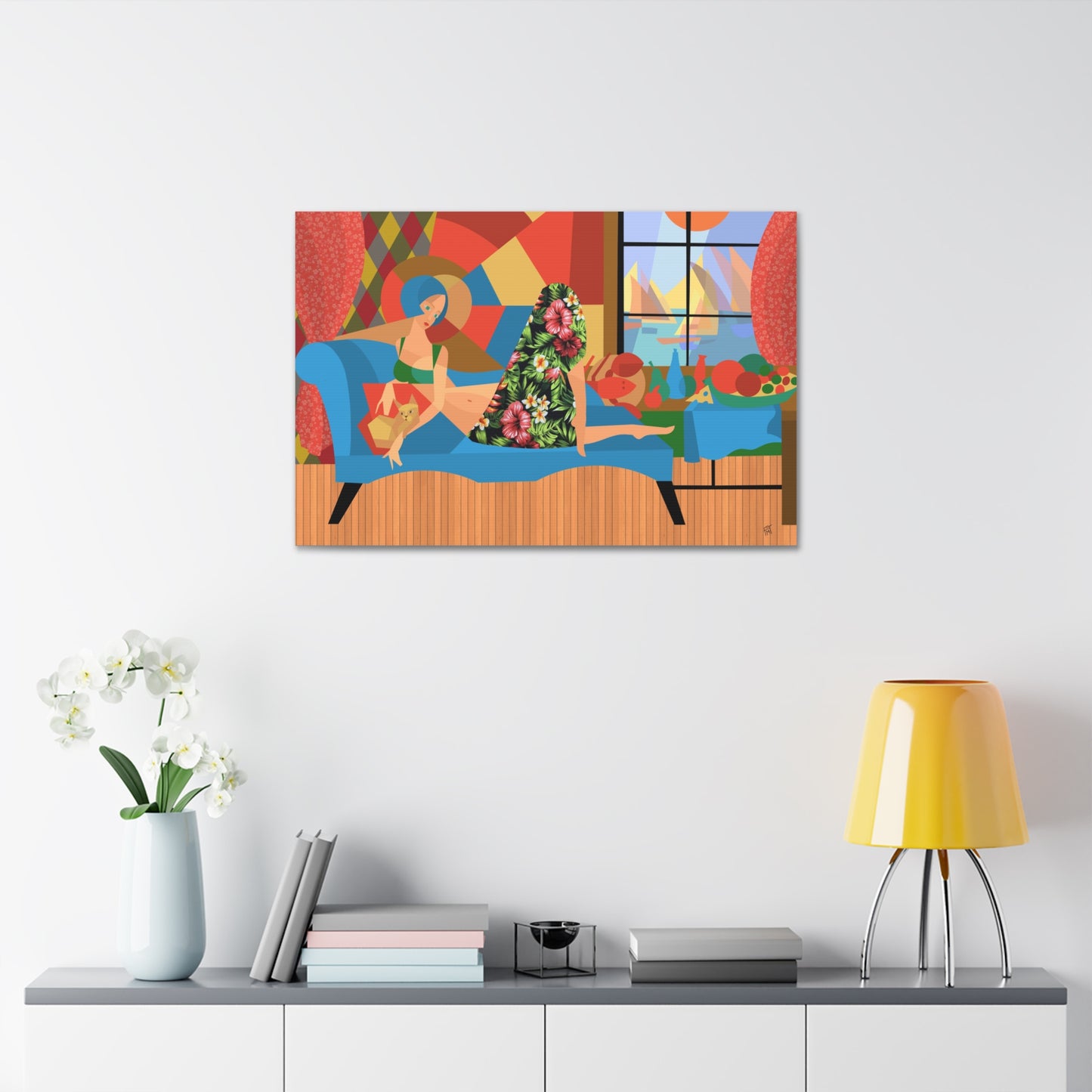 Bourgeois Canvas Print