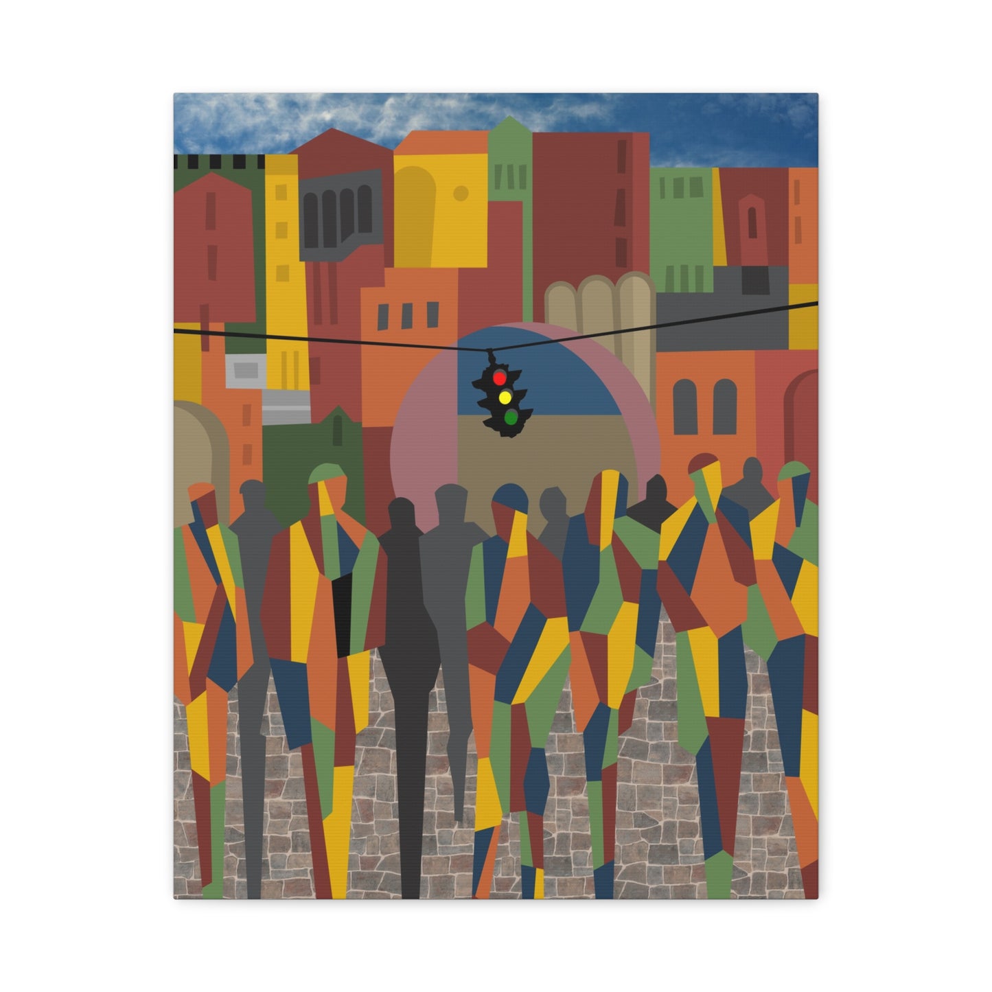 A Day in the Life - Canvas Print