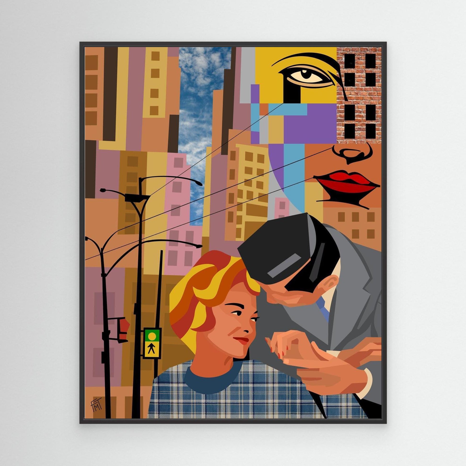 Modern Romance - Canvas Print