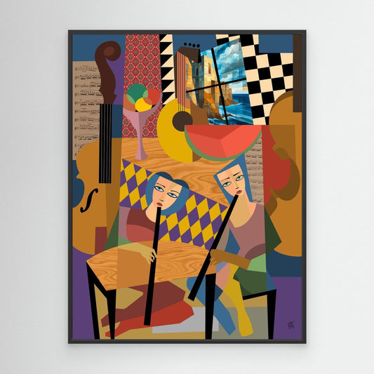 Carol and Anna - Canvas Print