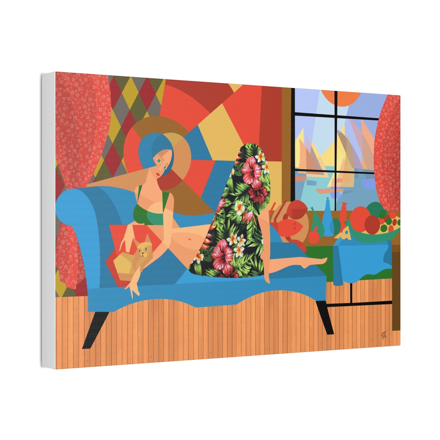 Bourgeois Canvas Print