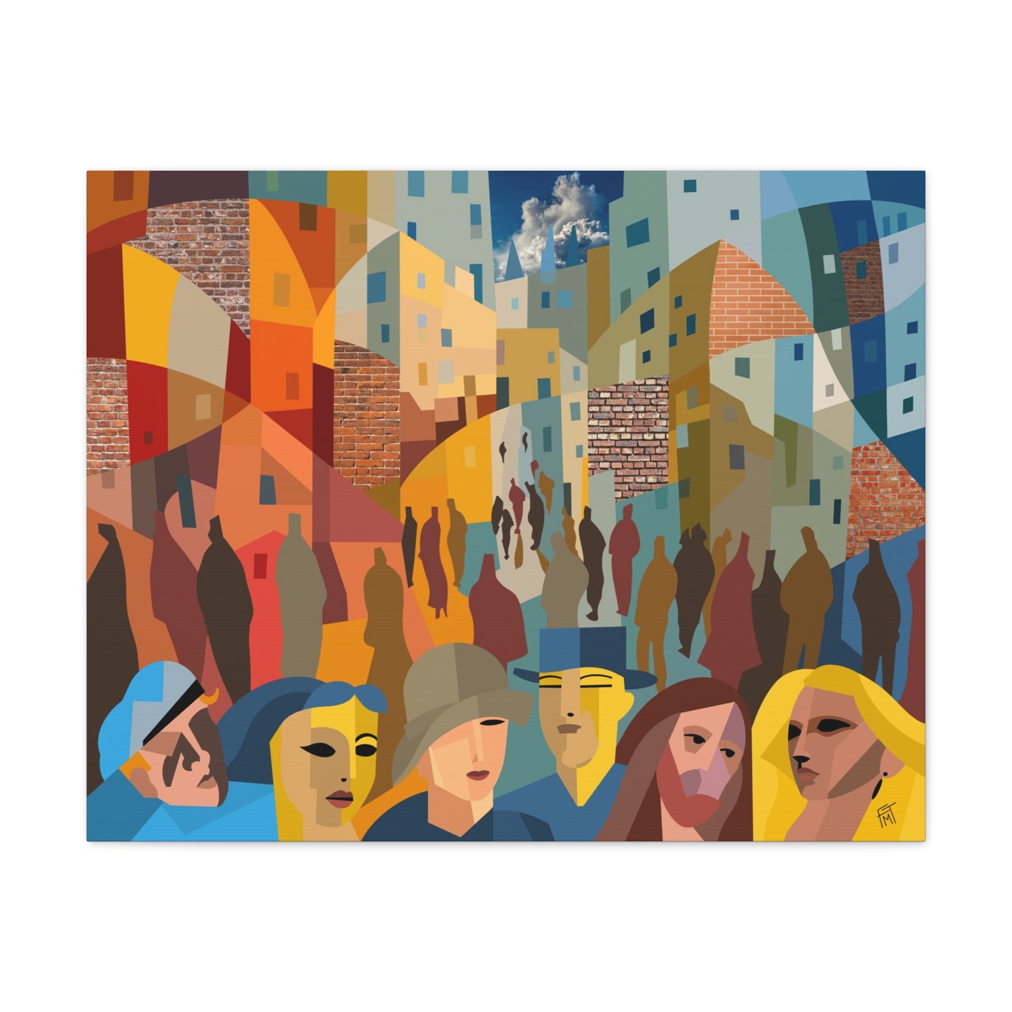 Urban Landscape - Canvas Print