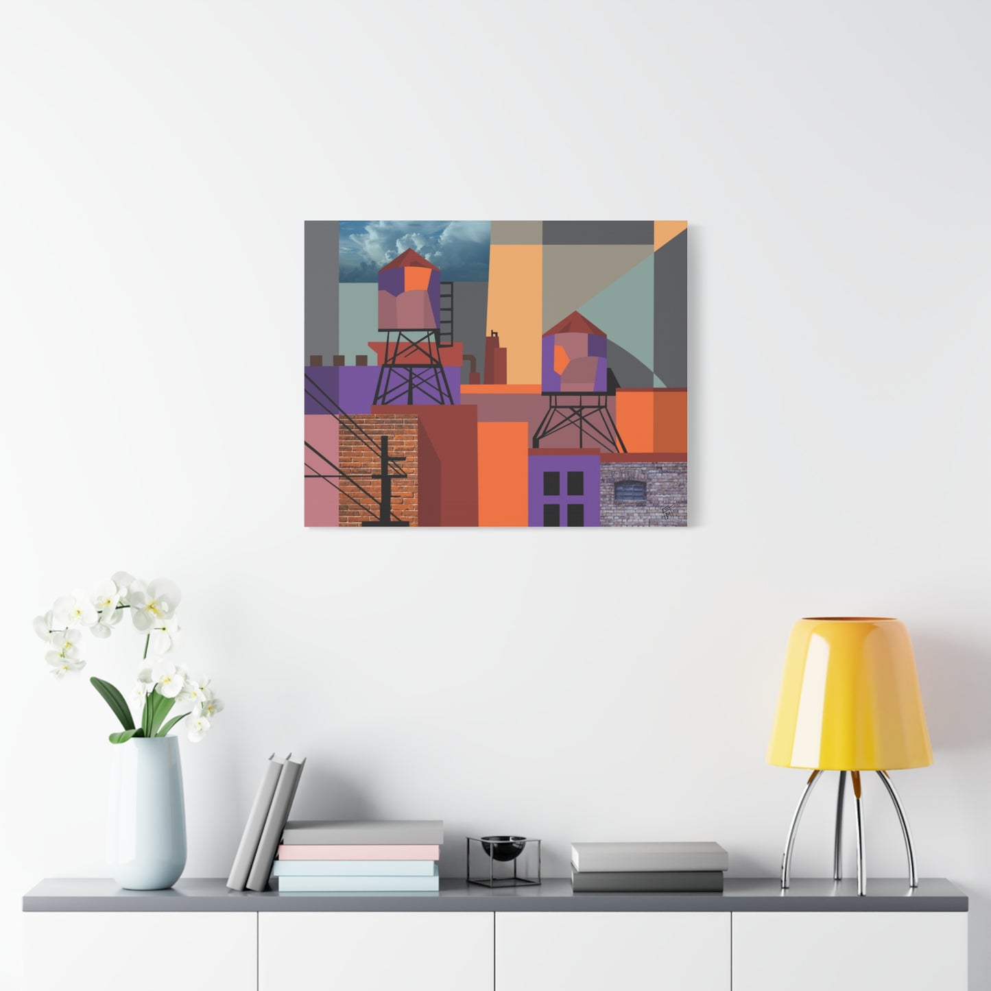 Industrial Output - Canvas Print