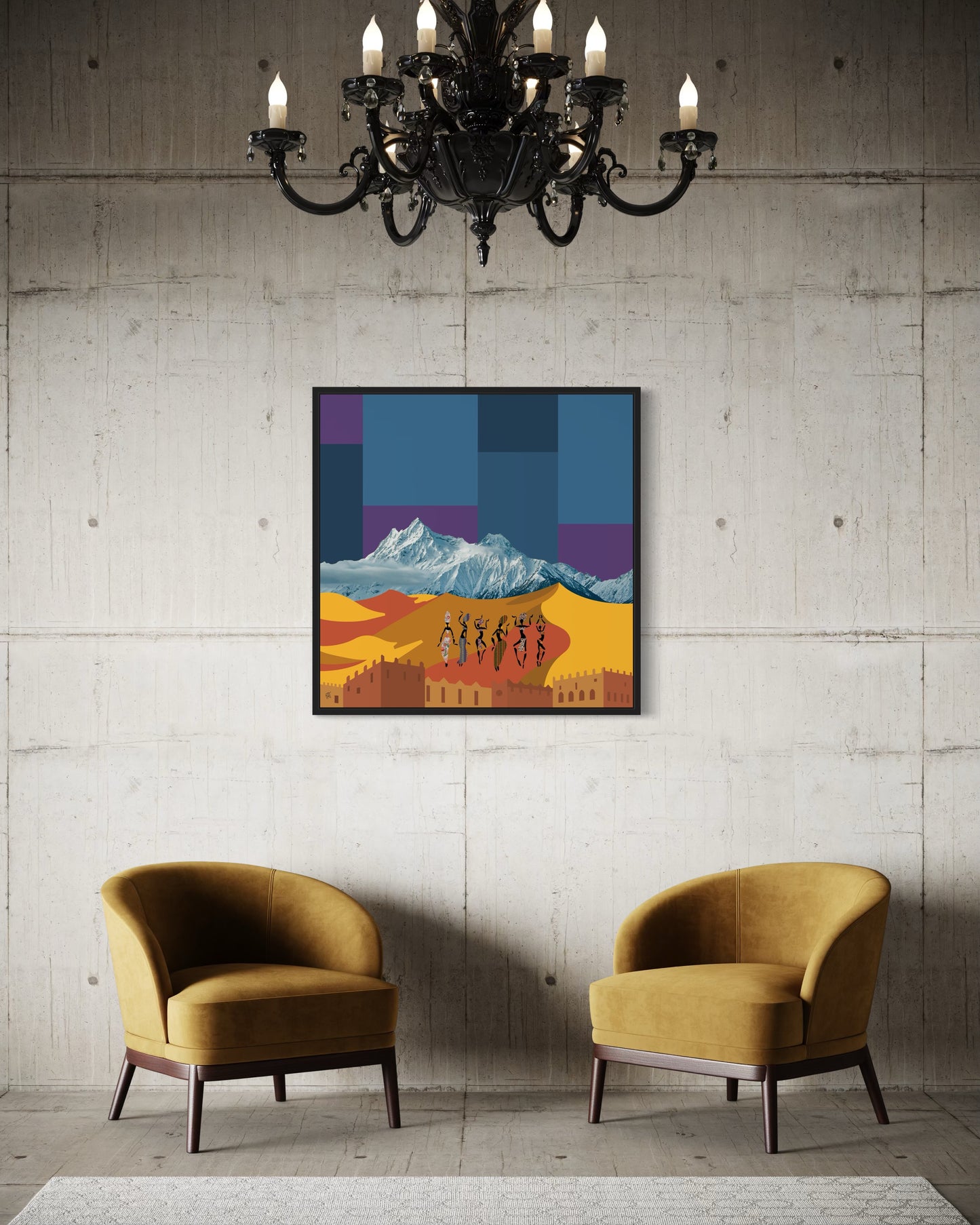 Atlas Mountains - Canvas Print