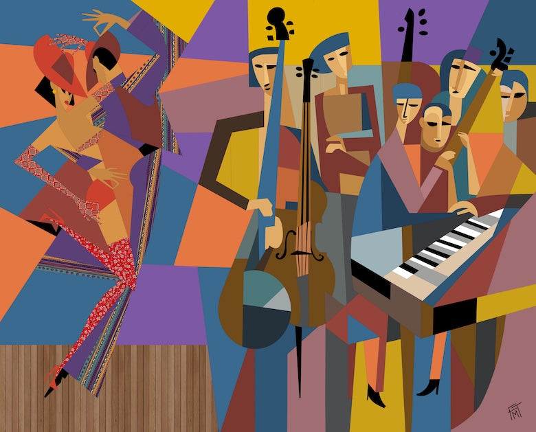 Dance Card - Original Painting