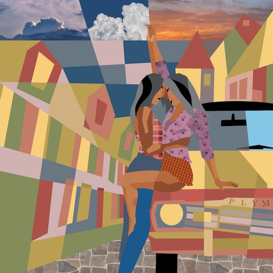 Dos Chicas - Original Painting