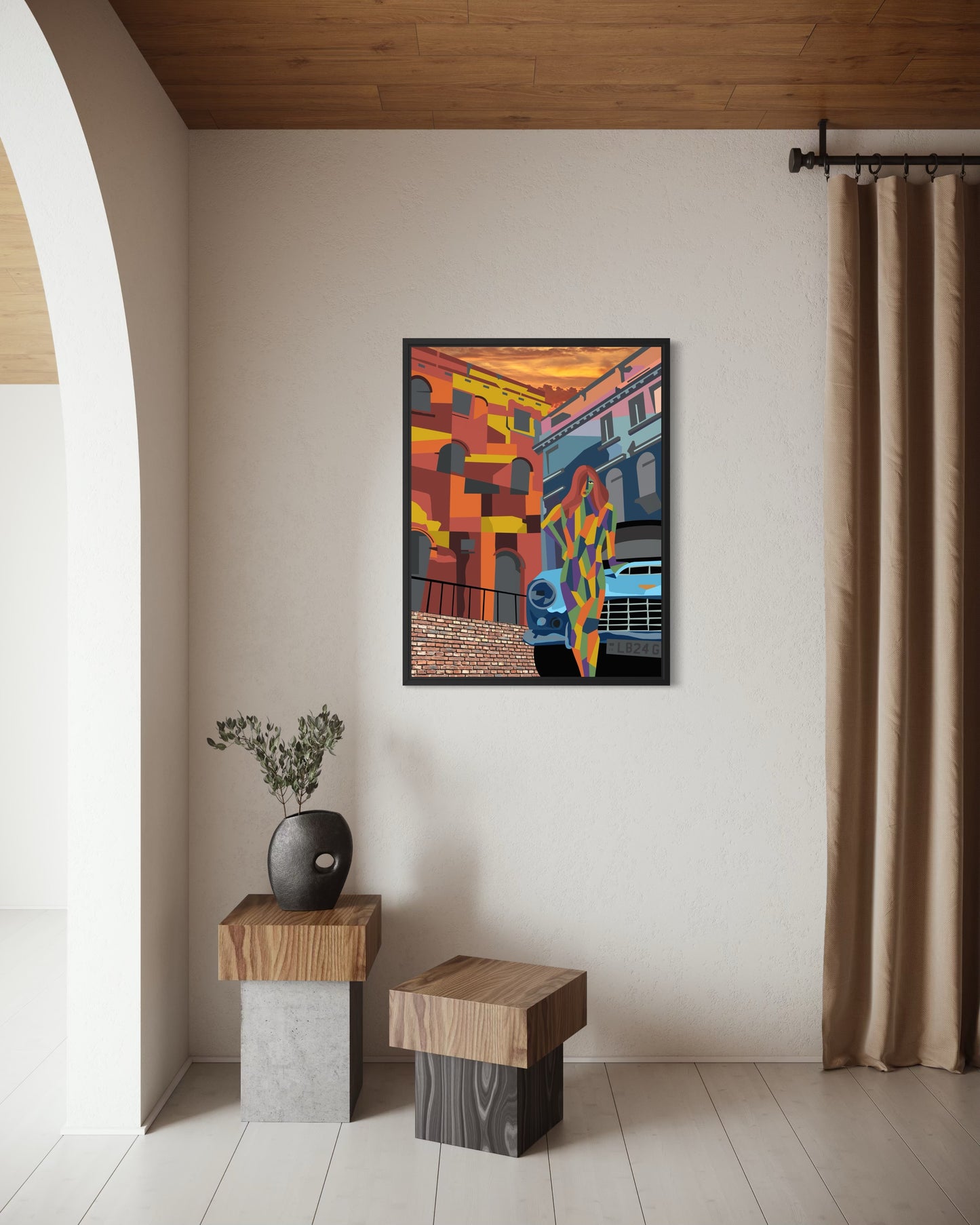 Drive My Car - Canvas Print