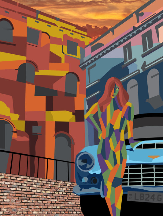 Drive My Car - Original Painting