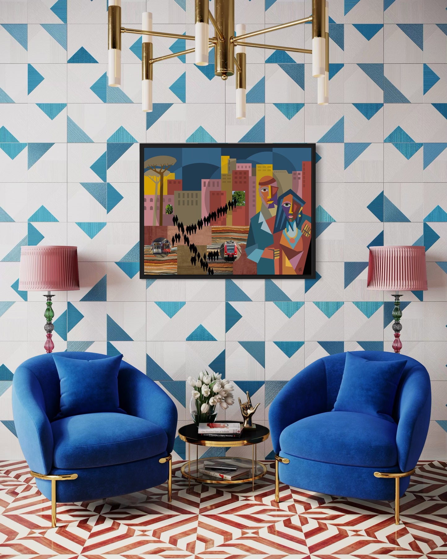 Gideon and Prudence - Canvas Print