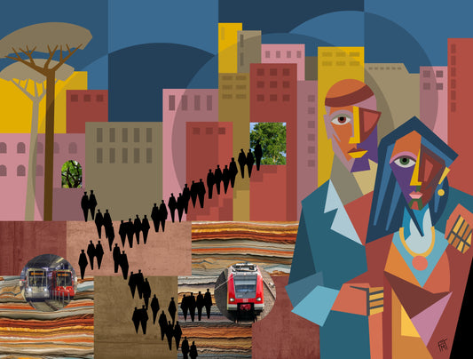 Gideon and Prudence - Original Painting