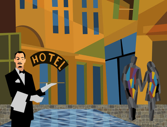 Hotel California - Original Painting