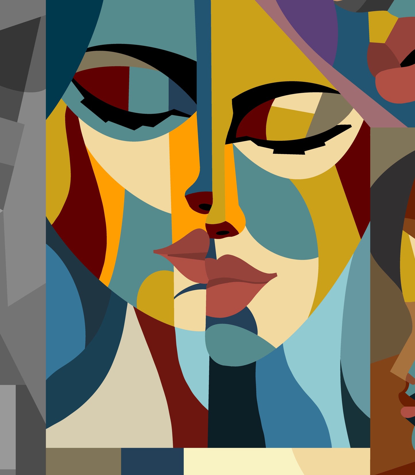 I've Just Seen a Face - Canvas Print