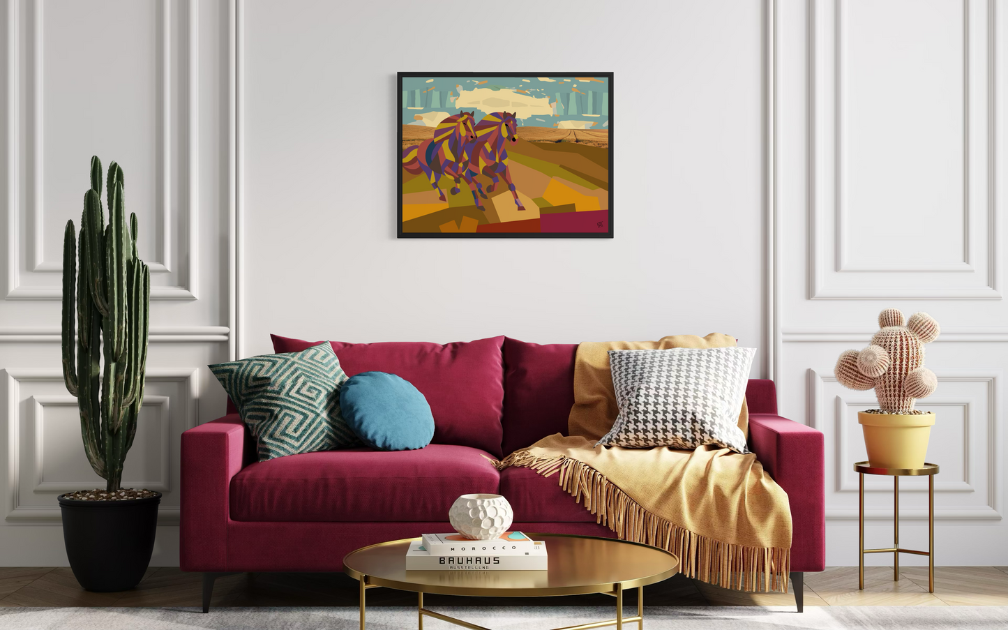 Wild Horses - Canvas Print