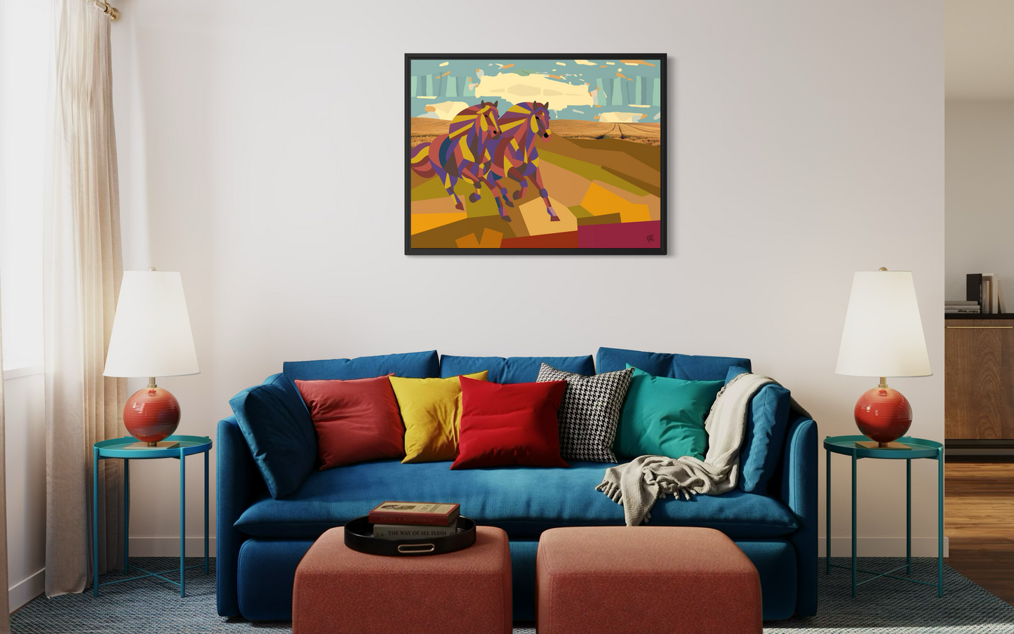 Wild Horses - Canvas Print
