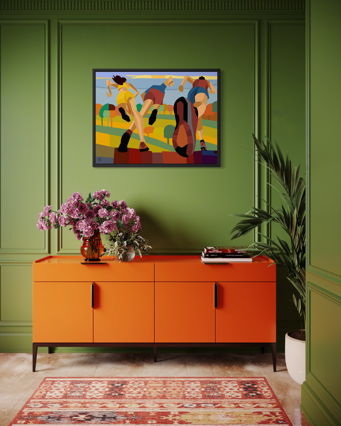 Catch Us if You Can - Canvas Print