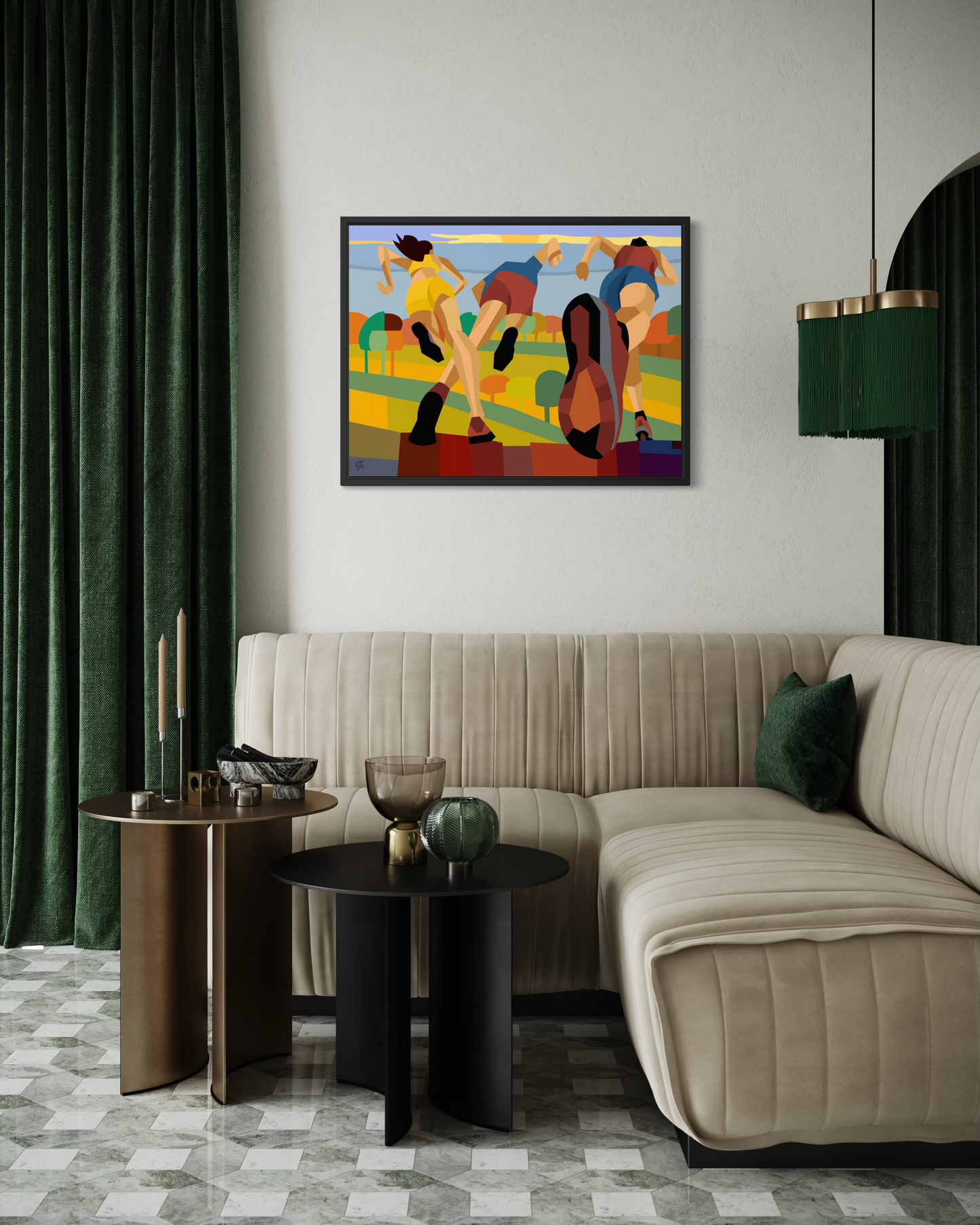 Catch Us if You Can - Canvas Print