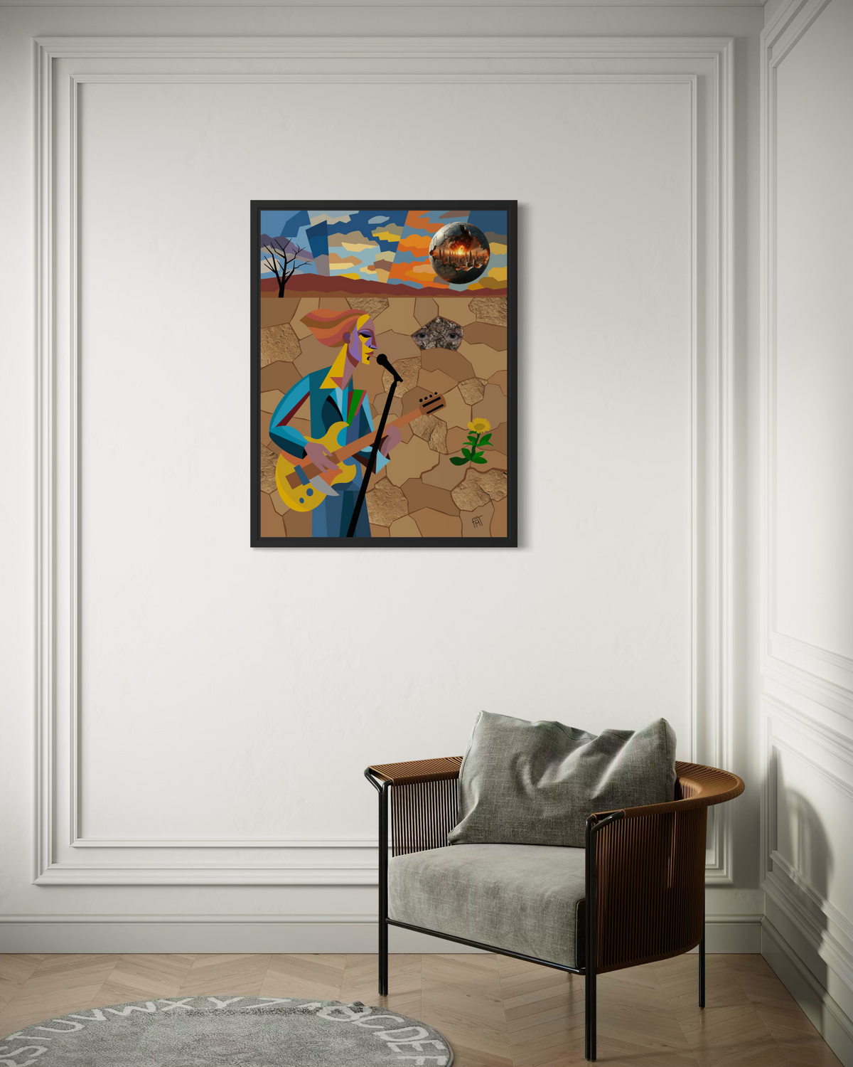 Just a Singer - Canvas Print