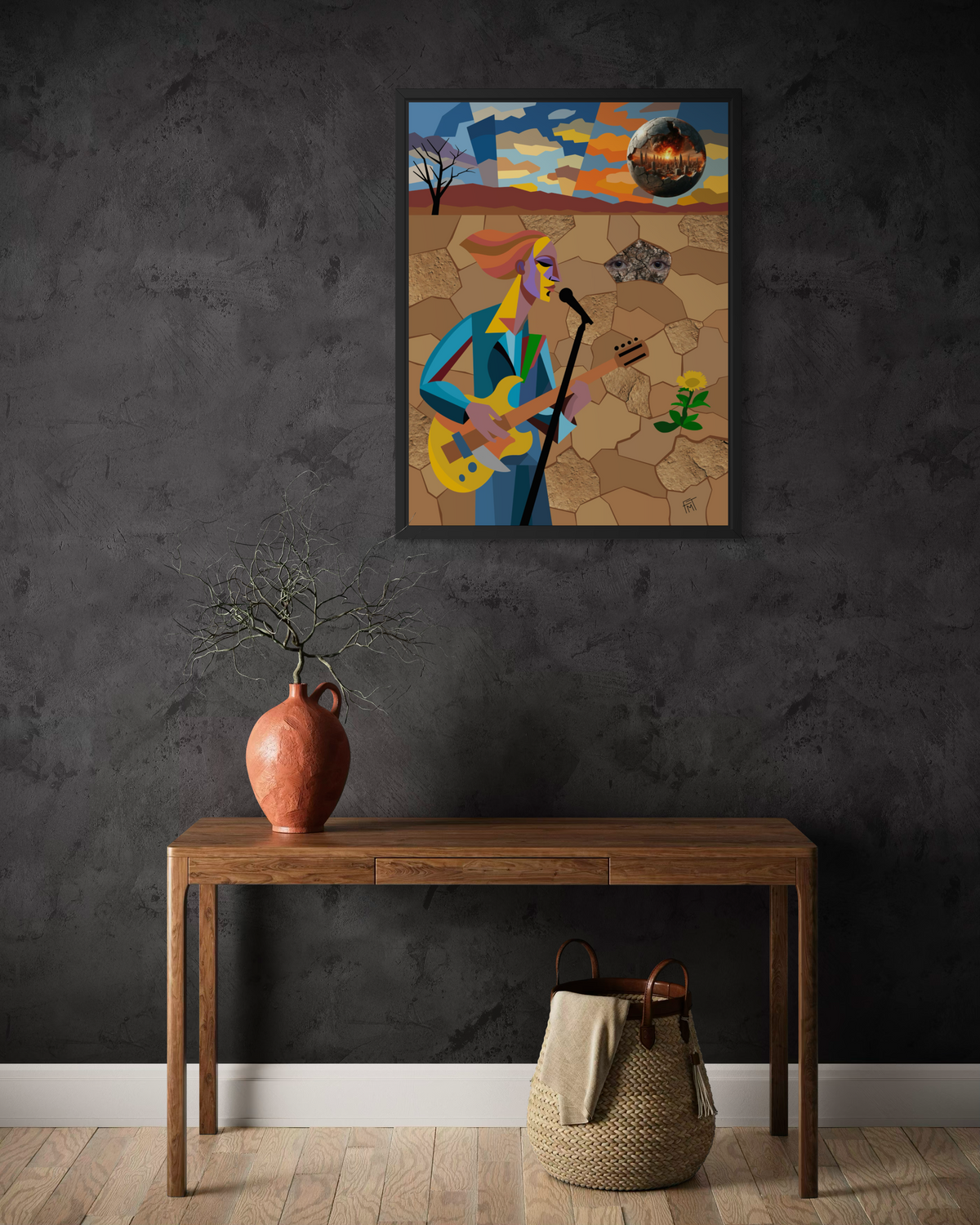 Just a Singer - Canvas Print